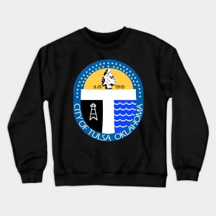 Official seal of Tulsa, Oklahoma Crewneck Sweatshirt